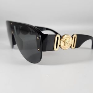 VersaceMen's Ve4391 Shield 48mm Sunglasses